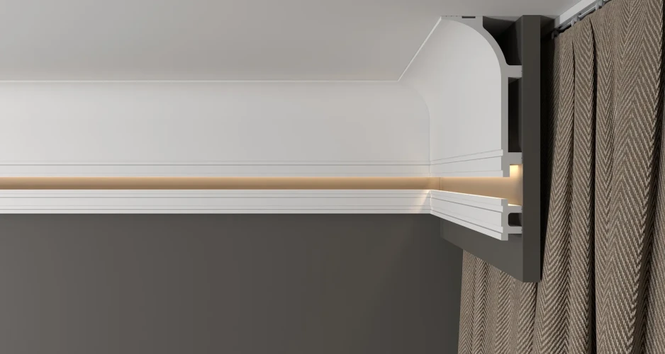 Карниз Decor Dizayn DD520 на otdelka1.ru