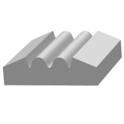 Молдинг Ultrawood U 0011 2200x9x31