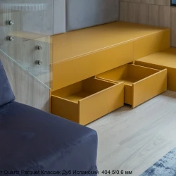 Кварцевый паркет Quartz Parquet Классик 7/1.2 мм 404 Дуб Испанский