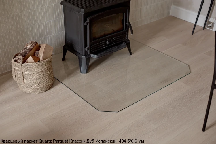 Кварцевый паркет Quartz Parquet Классик 7/1.2 мм 404 Дуб Испанский на otdelka1.ru