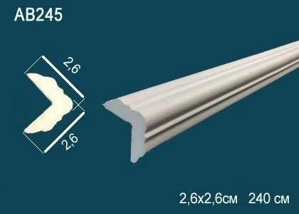 Карниз Perfect / Перфект AB245F на Otdelka1.ru