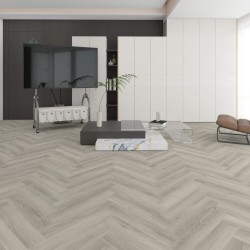 Кварц-виниловый ламинат CM Floor Parkett 41 Дуб Дымчатый