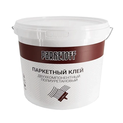Полиуретановый двухкомпонентный клей Parketoff 2K PU 7кг на Otdelka1.ru