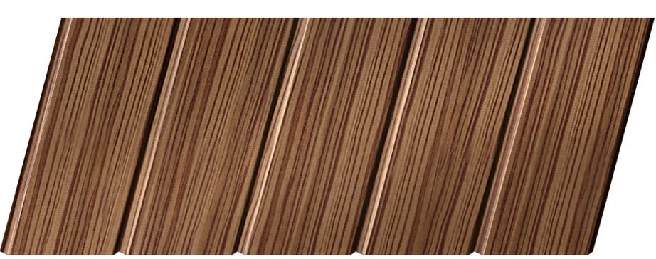 Реечный потолок Ceiling group 75C 208 Зебрано