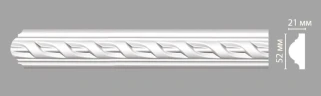 Молдинг с орнаментом Decomaster 98061 гибкий