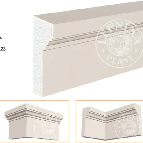 Фасадный карниз LepninaPlast КВ-300/1 на otdelka1.ru