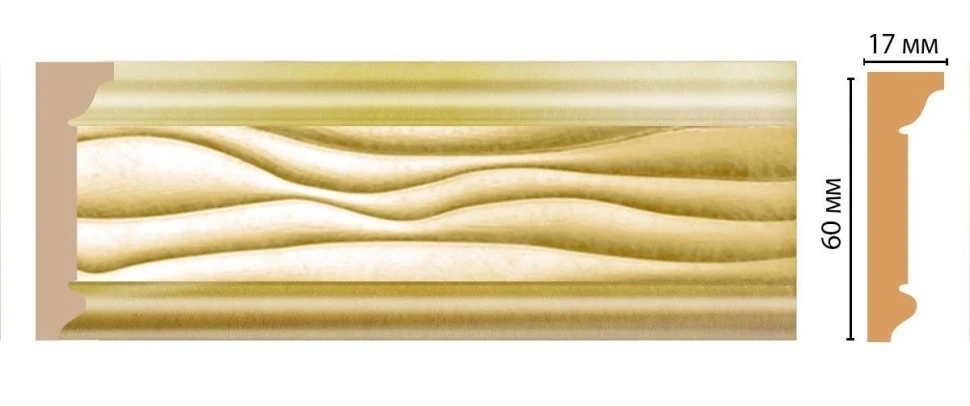 Карниз потолочный Decomaster D219-374 на otdelka1.ru