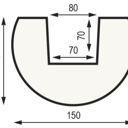 Балка Уникс Р2 из полиуретана