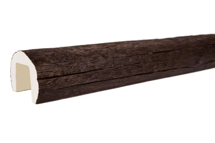 Балка Уникс Р2 из полиуретана Тёмный дуб на otdelka1.ru