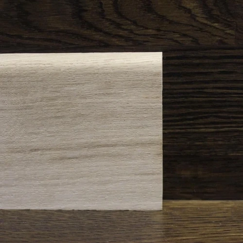 Плинтус массивный Дуб 70x15 мм прямой на otdelka1.ru