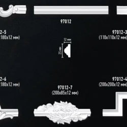 Угол декоративный Decomaster 97012-3