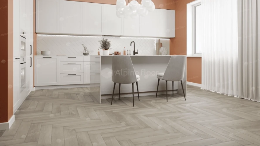 Кварц-виниловый ламинат Alpine Floor Parquet Premium ECO 19-1 Дуб Фантазия на Otdelka1.ru