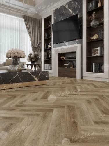 Виниловая плитка Alpine floor Parquet LVT Eco 16-35 Дуб Целата на otdelka1.ru
