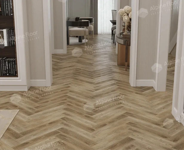Виниловая плитка Alpine floor Parquet LVT Eco 16-35 Дуб Целата на otdelka1.ru