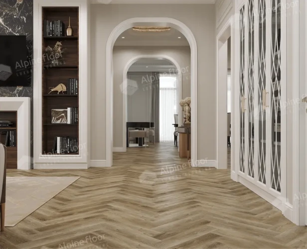 Виниловая плитка Alpine floor Parquet LVT Eco 16-35 Дуб Целата на otdelka1.ru