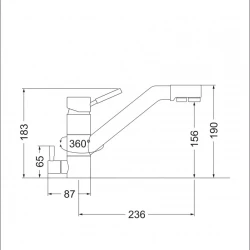 Смеситель EMAR EC-3008.5 Агат