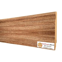 Плинтус МДФ Теквуд / Teckwood 100 мм Дуб Хантер