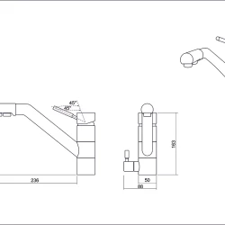 Смеситель EMAR EC-3008.1 Сардоникс