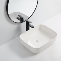 Раковина Royce Мечта RCW-142401WH накладная, белый