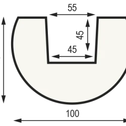 Балка Уникс Р1 из полиуретана
