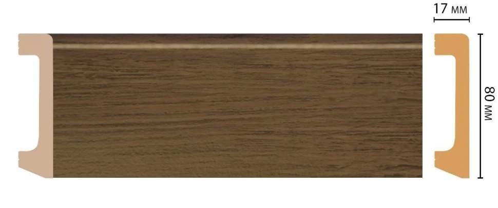 Плинтус напольный Decomaster D235-88 на otdelka1.ru