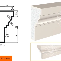 Фасадный подоконник LepninaPlast ПВ-150/1