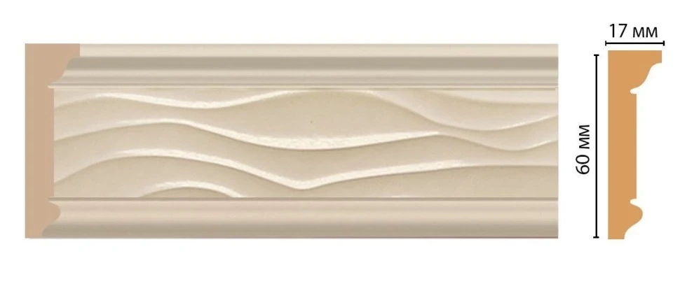 Карниз потолочный Decomaster D219-61 на otdelka1.ru