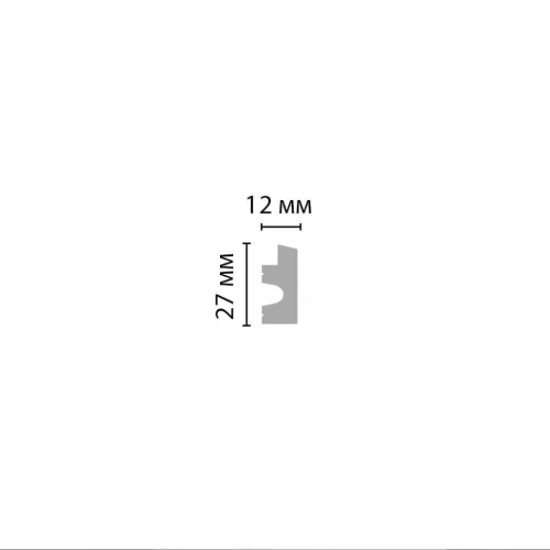 Молдинг добор Decomaster D316-2-86 на otdelka1.ru