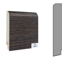 Плинтус шпонированный Finitura Dekor 120x30 прямой №023