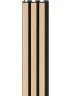 Панель LINERIO M-LINE NATURAL BLACK ( Дерево на черном фоне ) на Otdelka1.ru