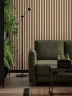 Панель LINERIO M-LINE NATURAL BLACK ( Дерево на черном фоне ) на Otdelka1.ru
