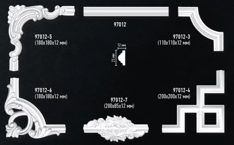 Угол декоративный Decomaster 97012-5 на otdelka1.ru