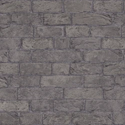 Обои МОФ Malex design Кирпичи 4303-9 графит