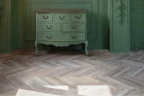 Кварц-виниловая плитка Винилам / Vinilam Chevron Glue RI153616CL4 Шеврон Шампань на otdelka1.ru