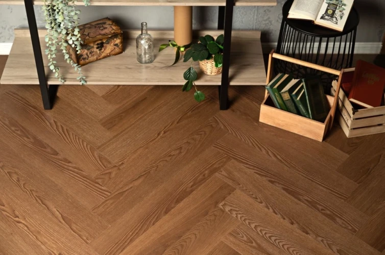 Виниловый Ламинат Винилам / Vinilam Parquet Herringbone IS11200 Паркет Винсент на Otdelka1.ru