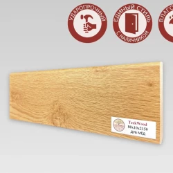 Плинтус МДФ Teckwood 80 мм Дуб Мед