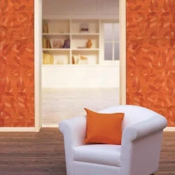 Натуральные обои Cosca Листья Прима Рохо 0.91 x 10 м