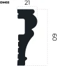 Молдинг ПРАЙМДЕКОР HDXPS DM02 на Otdelka1.ru