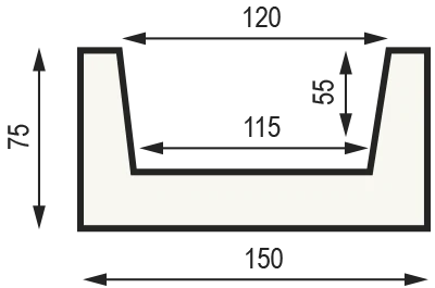 Балка Уникс СС2 из полиуретана на otdelka1.ru