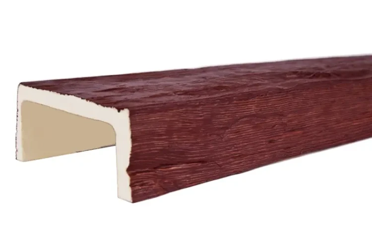 Балка Уникс СС2 из полиуретана Вишня на otdelka1.ru