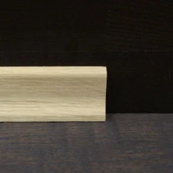 Плинтус массивный Дуб 50x17 мм евро