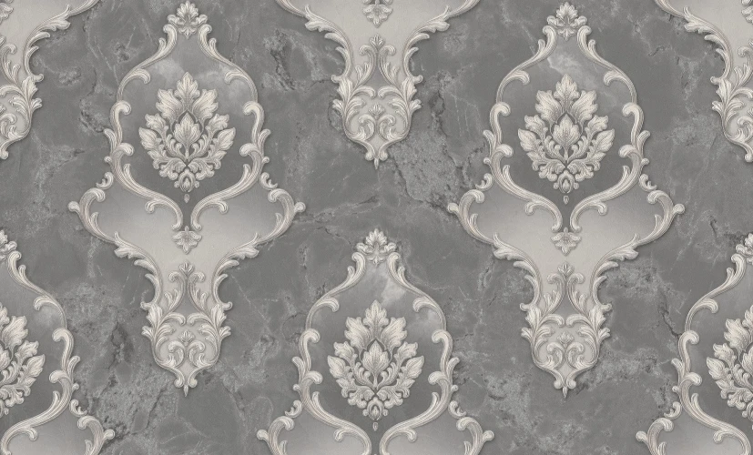 Обои МОФ Malex design Адель 4322-9 графит на otdelka1.ru