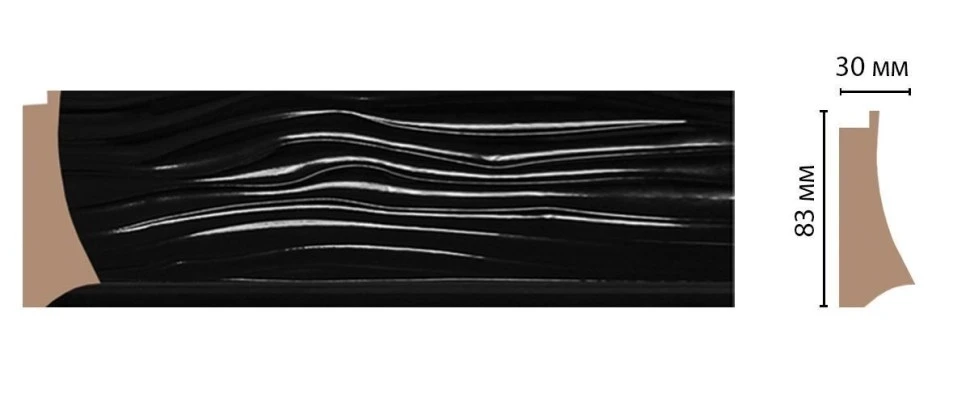 Багет Decomaster 552D-195 на otdelka1.ru