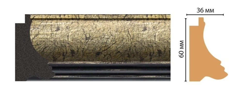Багет Decomaster FM31-1 на Otdelka1.ru