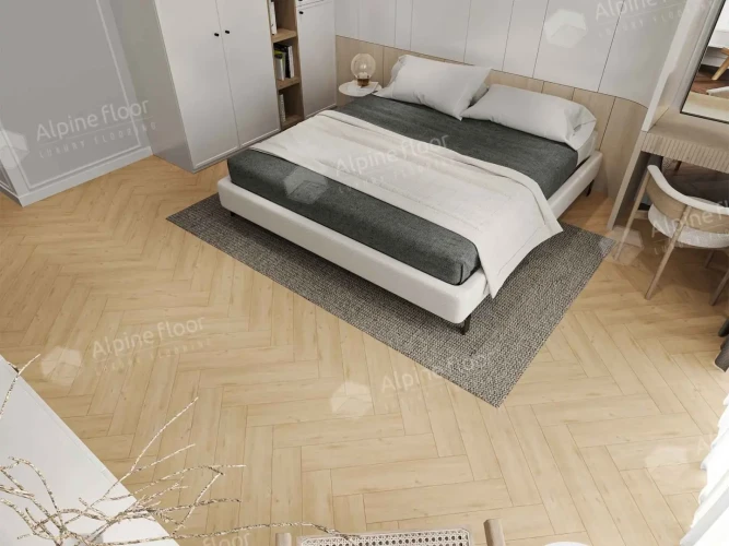 Виниловая плитка Alpine floor Parquet LVT Eco 16-26 Дуб Лесат на otdelka1.ru