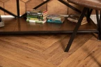 Виниловый Ламинат Винилам / Vinilam Parquet Herringbone IS11210 Паркет Де Вилль на Otdelka1.ru