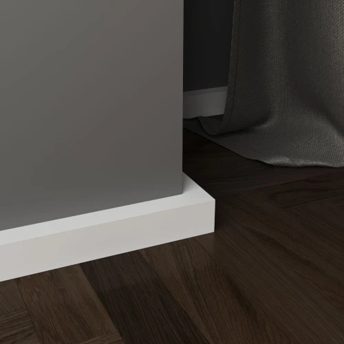 Молдинг белый Ultrawood E2E 3020p 2000х30х20 на otdelka1.ru