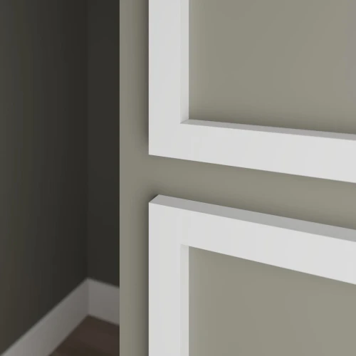 Молдинг белый Ultrawood E2E 3020p 2000х30х20 на otdelka1.ru