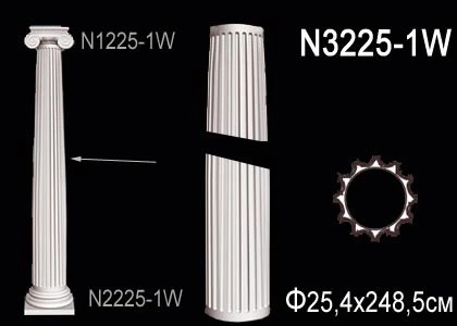 Колонна Perfect / Перфект N3225-1W на Otdelka1.ru