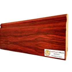 Плинтус МДФ Теквуд / Teckwood 100 мм Мербау